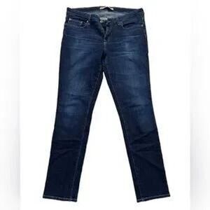 BIG STAR 1974 Women's Slim Straight Dark Wash Denim‎ Jeans Size 31R Mint cond.